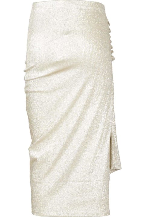 Paco Rabanne for Women Paco Rabanne Glitter High-waist Skirt