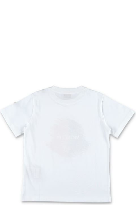 Sale for Boys Moncler Logo Motif T-shirt