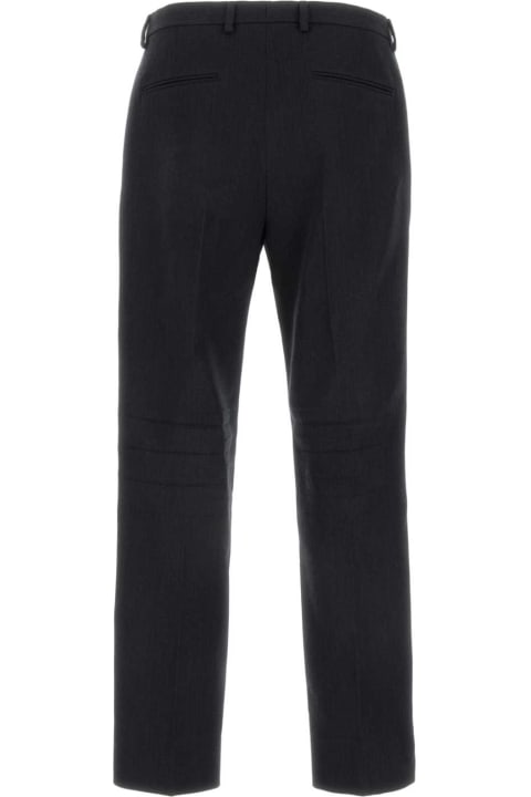 Gucci Pants for Men Gucci Charcoal Wool Pant