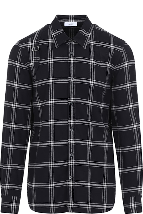 Alexander McQueen Shirts for Men Alexander McQueen Twin Needle Harness Shirt