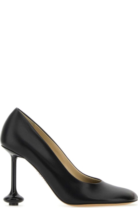Fashion for Women Loewe Black Leather Toy Pumps