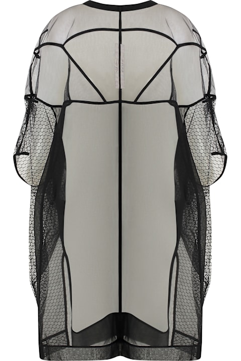 Sale for Women Rick Owens Tecuatl Technical Fabric Cardigan