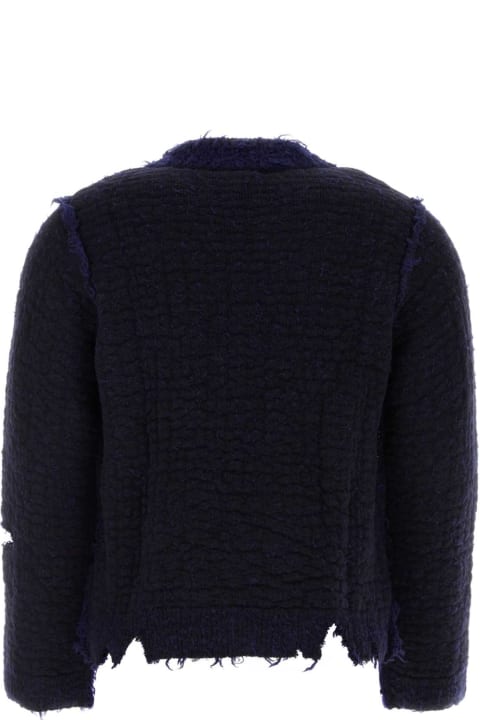 Namacheko Sweaters for Men Namacheko Two-tone Wool Blend Sweater