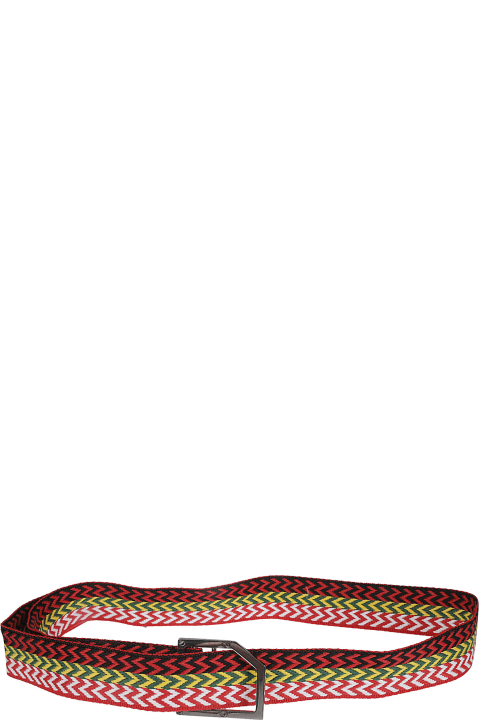 メンズ Lanvinのベルト Lanvin Multicoloured Curb Belt