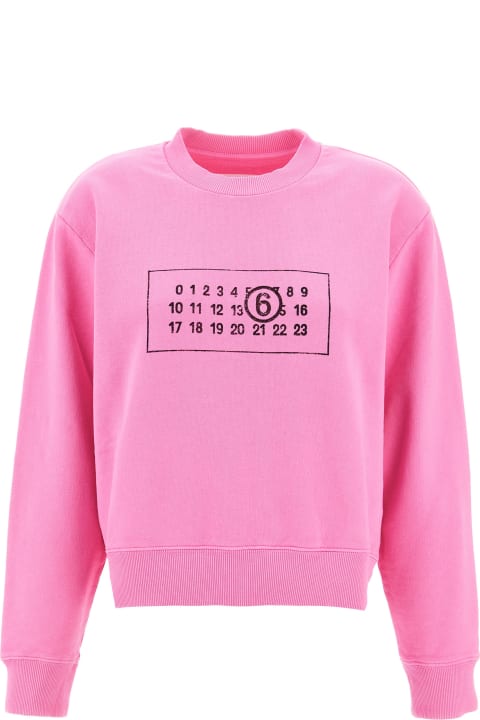 MM6 Maison Margiela for Women MM6 Maison Margiela Logo Print Sweatshirt