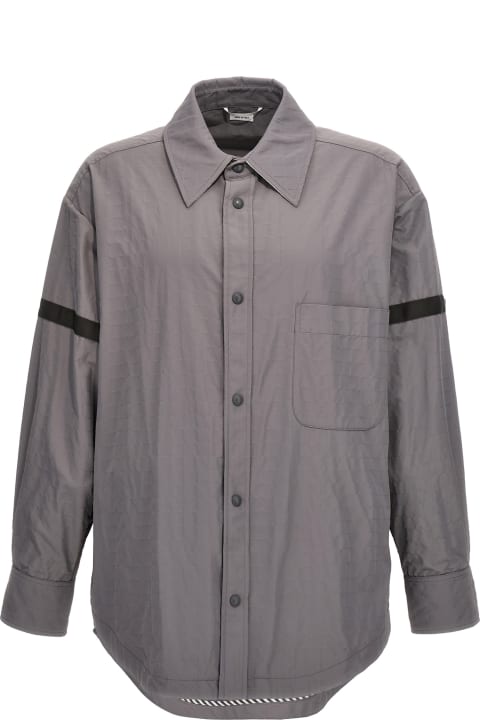 メンズ Thom Browneのコート＆ジャケット Thom Browne 'snap Front' Overshirt