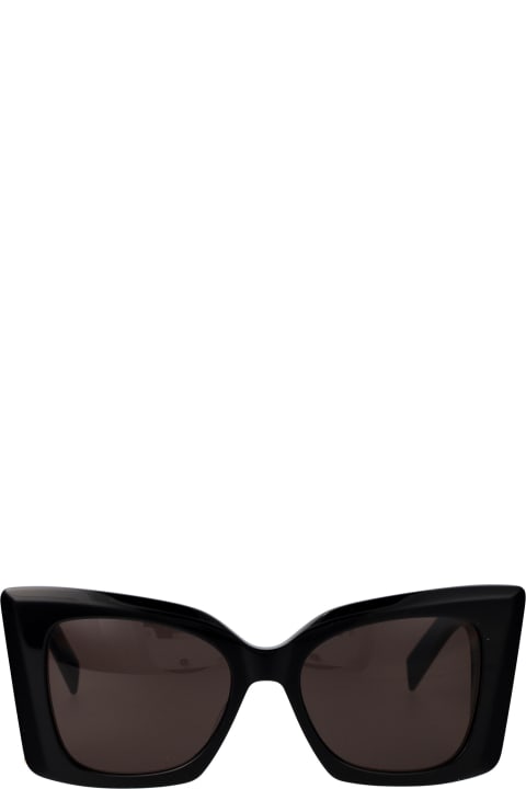 Saint Laurent Eyewear نظارات لـ السيدات Saint Laurent Eyewear Sl M119 Blaze Sunglasses