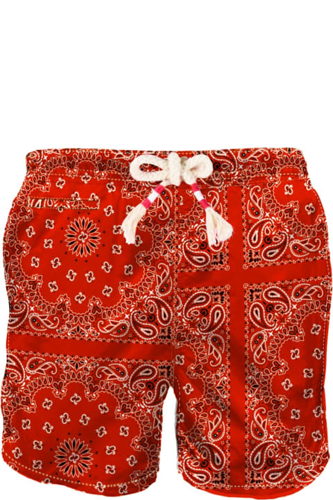 Homeware MC2 Saint Barth Red Man Swim Shorts