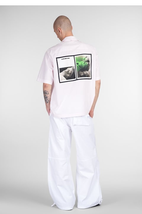 OAMC Men OAMC Shirt In Rose-pink Cotton