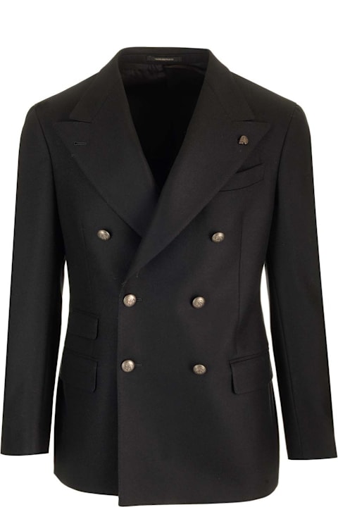 Gabriele Pasini Coats & Jackets for Men Gabriele Pasini Double-breasted Wool Jacket