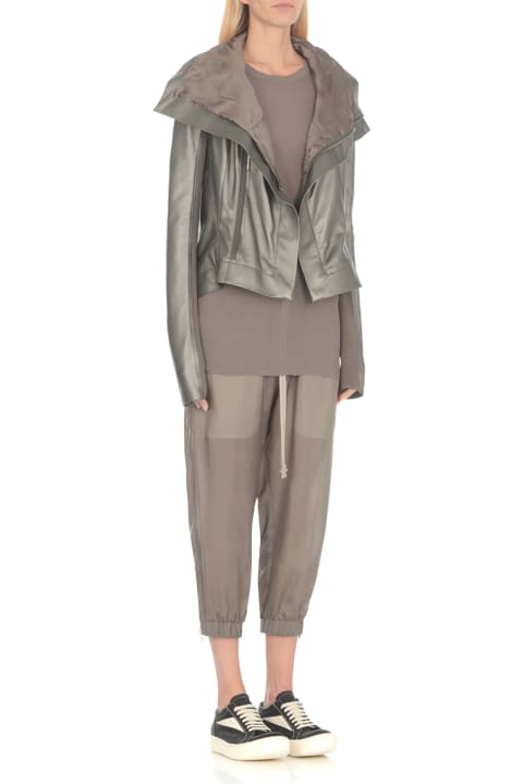 Rick Owens Fleeces & Tracksuits for Women Rick Owens Cropped Track Pants
