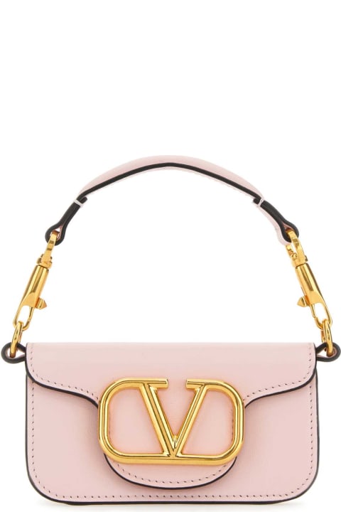 Fashion for Women Valentino Garavani Pink Leather Locã² Handbag