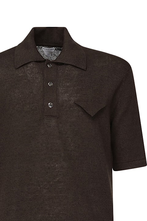 Fashion for Men Bottega Veneta Lightweight Linen Polo