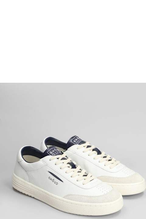 GHOUD Sneakers for Men GHOUD Lido Low Sneakers In White Leather