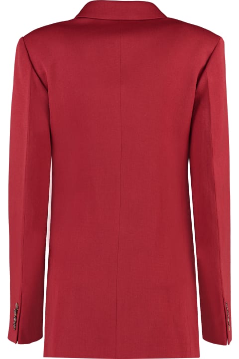 Fashion for Women Victoria Beckham Double-breasted Wool Blazer