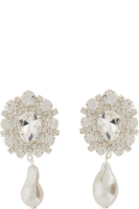 Earrings for Women Magda Butrym Crystal Plate Earrings