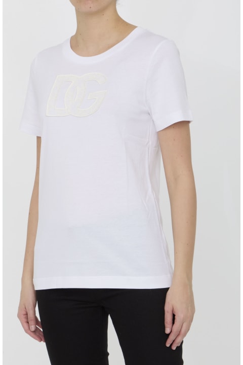 Dolce & Gabbana Clothing for Women Dolce & Gabbana T-shirt With Dg Logo