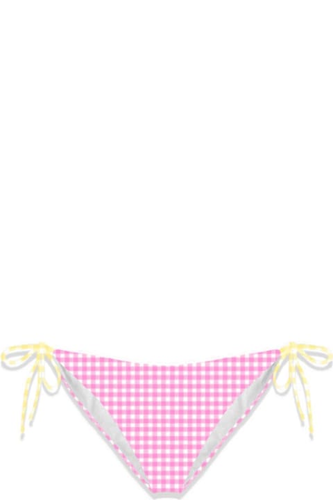 MC2 Saint Barth Swimwear for Women MC2 Saint Barth Checked Side-tied Bikini Briefs