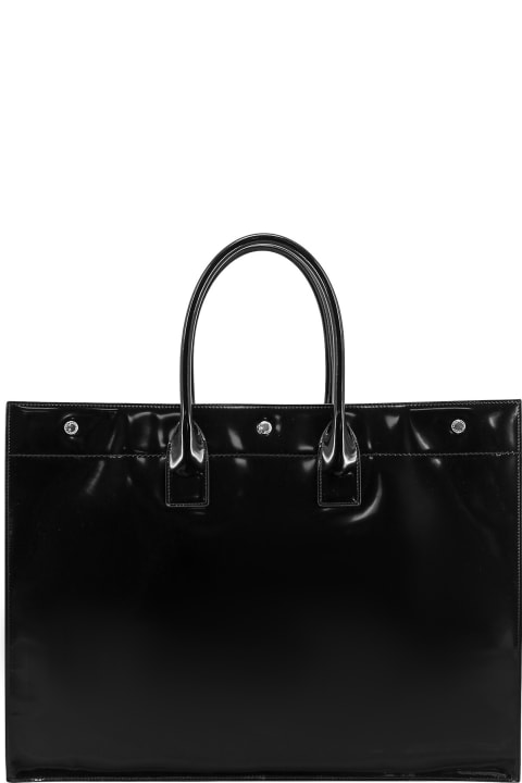 Betting On Bags for Men Saint Laurent Rive Gauche Tote Bag