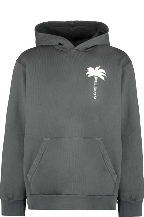 Palm Angels Fleeces & Tracksuits for Men Palm Angels Cotton Hoodie
