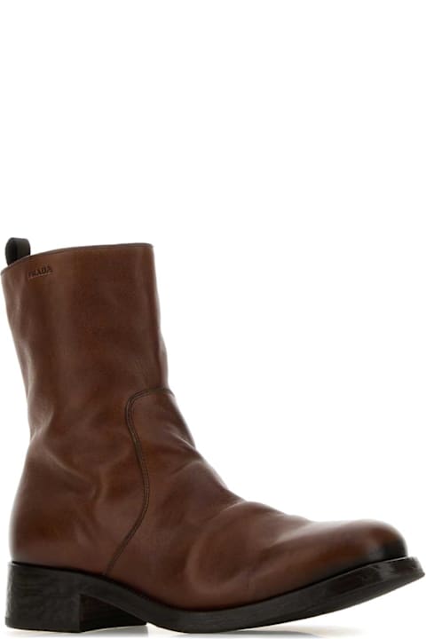 Homeware Prada Brown Leather Boots