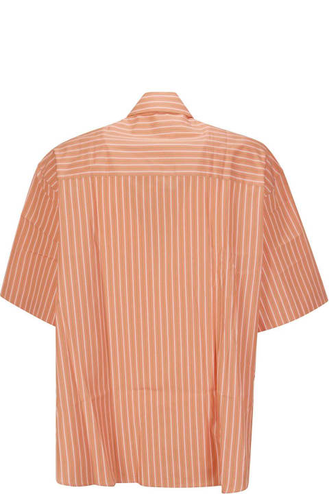 Martine Rose Shirts for Men Martine Rose Striped Short-sleeved Shirt