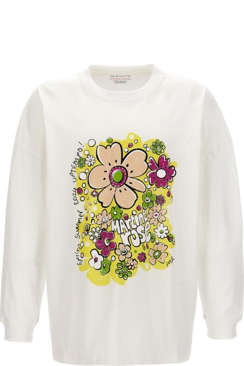 Martine Rose Fleeces & Tracksuits for Men Martine Rose 'festival Flower' T-shirt