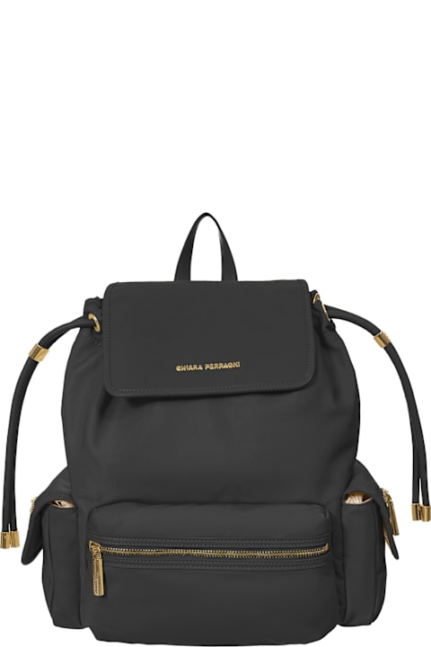 Chiara Ferragni Backpacks for Women Chiara Ferragni Chiara Ferragni Black Backpack