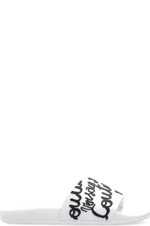Versace Jeans Couture Shoes for Women Versace Jeans Couture Versace Jeans Couture Rubber Slides With Logo
