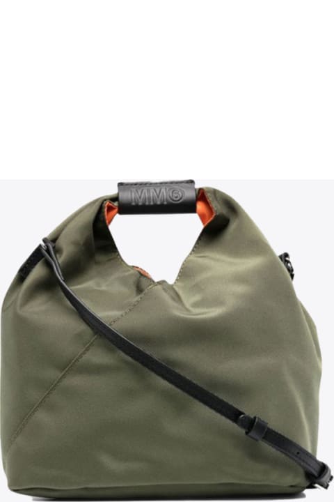 【関税&送料込】Mm6 Maison Margiela Bottle Green Canvas Hand MM6 Maison Margiela - JAPANESE BAG | HBX - Globally Curated
