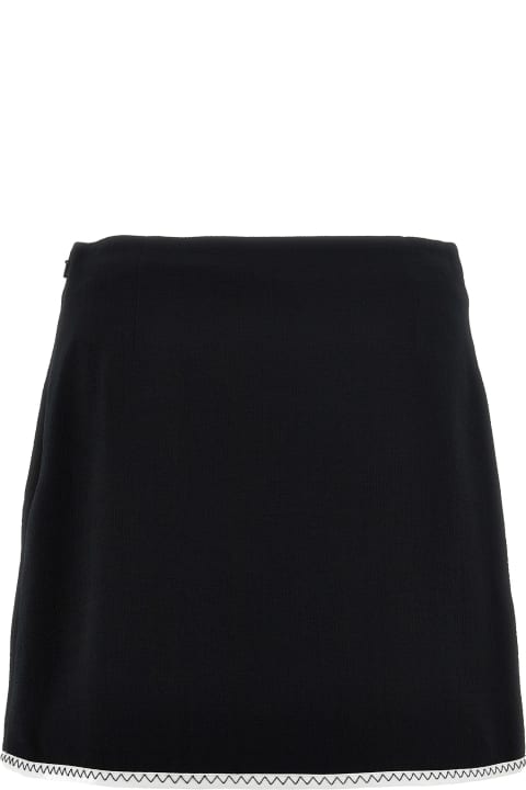 Moschino for Kids Moschino Heart Button Skirt