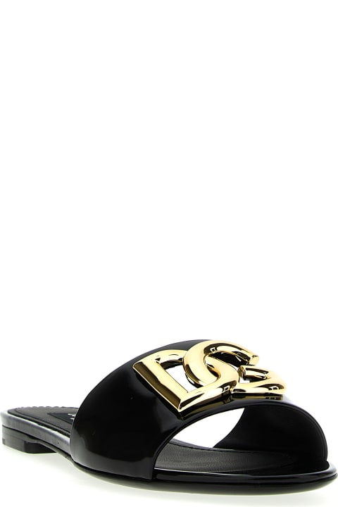 Dolce & Gabbana Shoes for Women Dolce & Gabbana Dg Logo Sandals