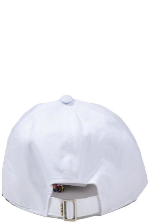 MSGM Hats for Men MSGM Logo Embroidered Baseball Cap