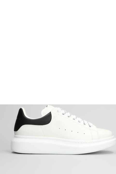 Alexander McQueen Oversize Sneak Sneakers In White Leather