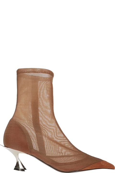 Mugler Boots for Women Mugler Kitten Ankle Boot
