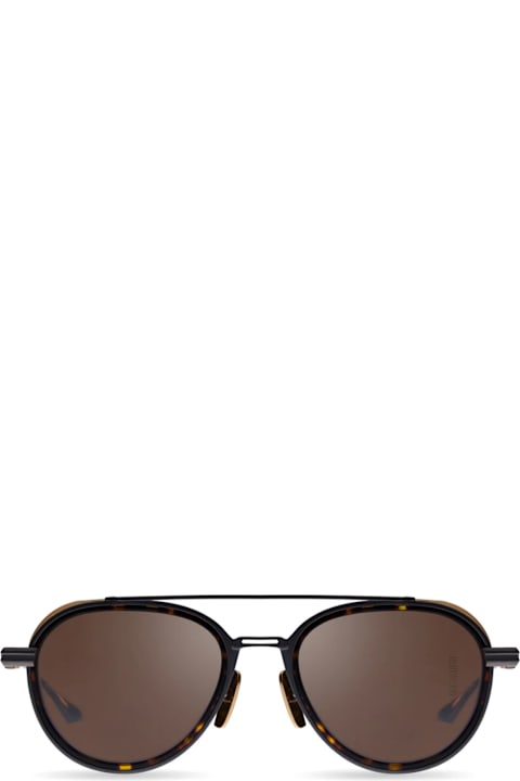 Eyewear for Men Dita Epiluxury 4 - Black Iron / Tortoise / Yellow Gold Sunglasses