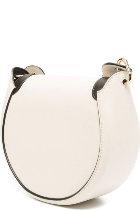 Chloé for Women Chloé Arlène Small Shoulder Bag In White And Black