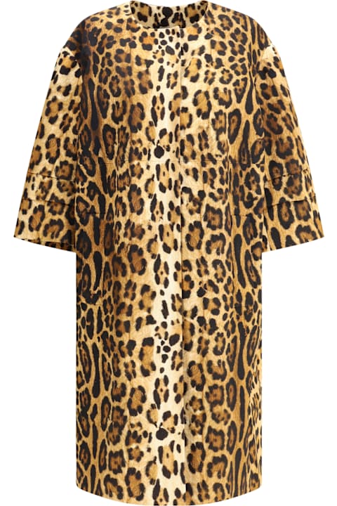Prada Clothing for Women Prada Coat With Animal Print