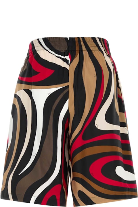 Homeware Pucci Printed Poplin Bermuda Shorts
