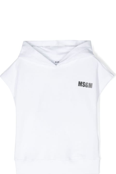 ガールズ MSGMのニットウェア＆スウェットシャツ MSGM Felpa Con Logo
