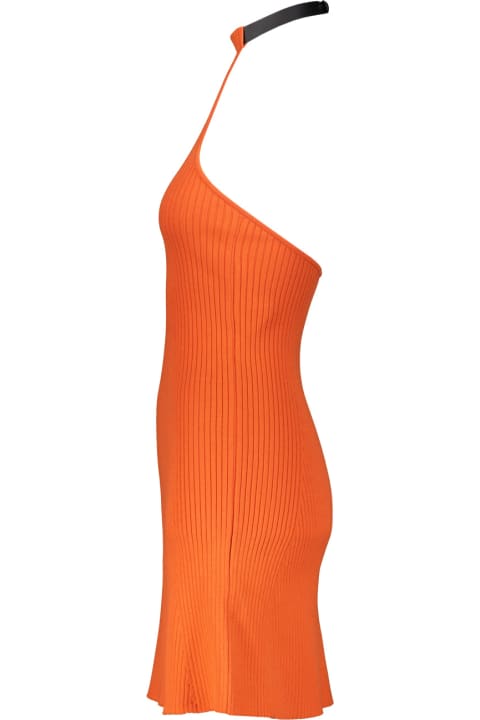 Fashion for Women Courrèges Mini Chocker Rib Knit Dress