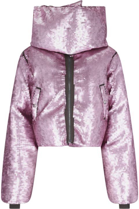 Sale for Women Rick Owens All-over Sequin Down Jacket