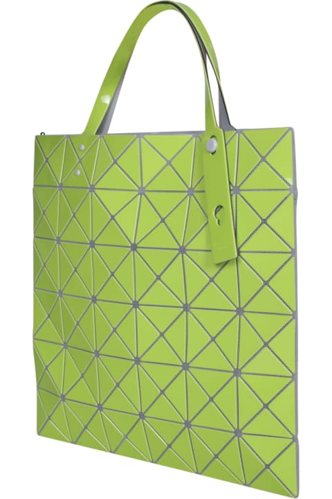 Issey Miyake Totes for Women Issey Miyake Lucent Gloss Fluorescent Yellow Bag
