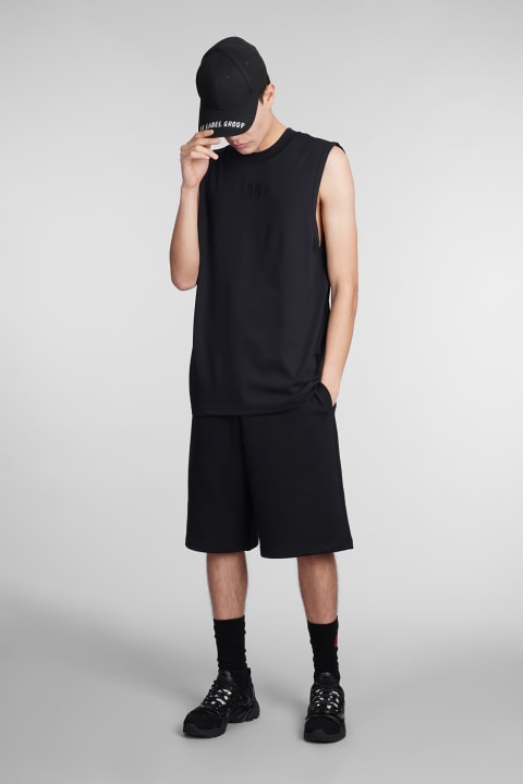 Fashion for Men 44 Label Group Tank Top In Black Cotton