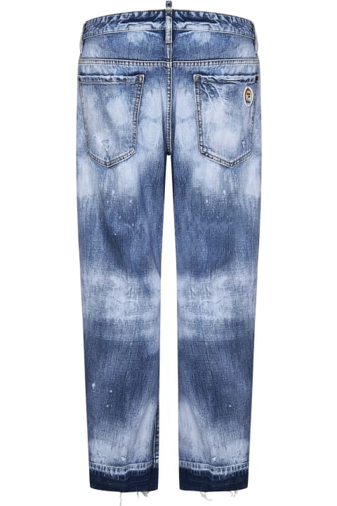 Jeans for Men Dsquared2 Light Everglades Wash Big Brother Jeans