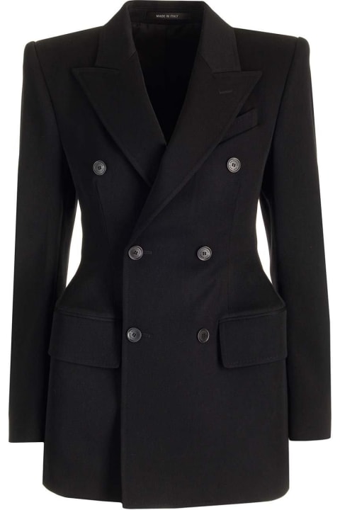 Balenciaga Coats & Jackets for Women Balenciaga Hourglass Blazer