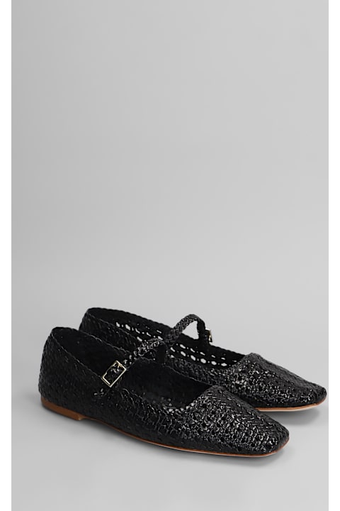 Fabio Rusconi Shoes for Women Fabio Rusconi Ballet Flats In Black Leather