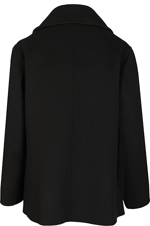 أدوات منزلية 'S Max Mara Wool Drap Pea Coat