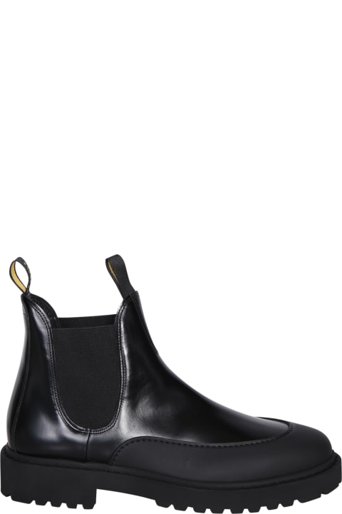Doucal's Shoes for Men Doucal's Arrovered Black Ankle Boot
