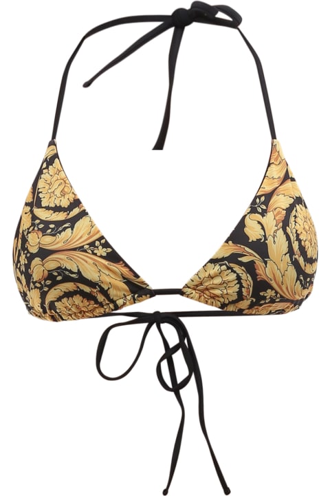 Swimwear for Women Versace 'barocco' Bikini Top